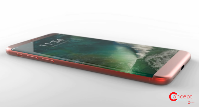 iPhone 8 viền cong - Như vừa biết yêu, mê mẩn trước iPhone 8 viền cong đẹp lạ lùng iPhone 8 viền cong mang thiết kế mới lên iPhone của Apple iPhone 8 viền cong - Như vừa biết yêu, mê mẩn trước iPhone 8 viền cong đẹp lạ lùng