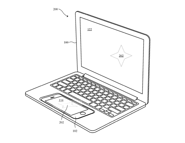 iPhone - Chính Apple có thể biến iPhone thành touchpad trên Macbook iPhone, iPad, Macbook 3 thiết bị trong 1 thiết kế iPhone - Chính Apple có thể biến iPhone thành touchpad trên Macbook