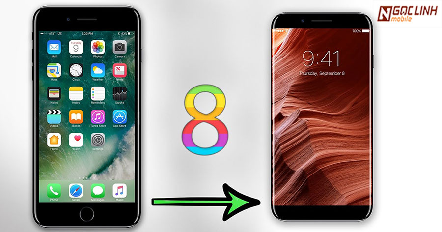 iPhone 8 - Có đến 2 mẫu iPhone 8 khác nhau ? iPhone 8 sẽ có hai phiên bản khác nhau ? iPhone 8 - Có đến 2 mẫu iPhone 8 khác nhau ?