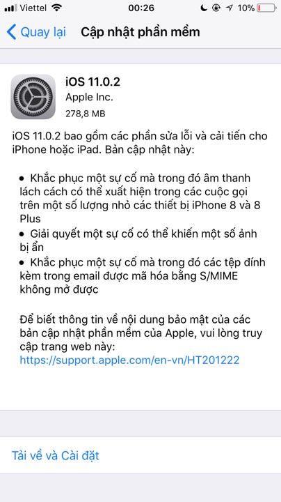 ios 11.0.2 - Apple phát hành cập nhật mới nhất iOS 11.0.2 iOS 11.0.2 ios 11.0.2 - Apple phát hành cập nhật mới nhất iOS 11.0.2