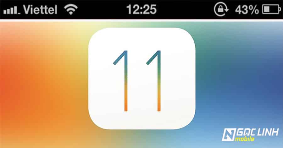 Tại sao cột sóng trên iOS 11 giống hệt cột sóng trên iOS 6 ?