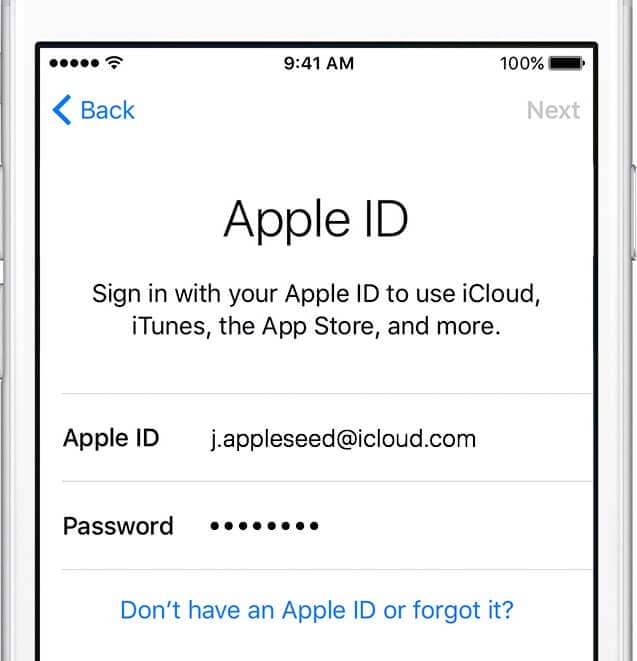 xóa tài khoản Apple ID
