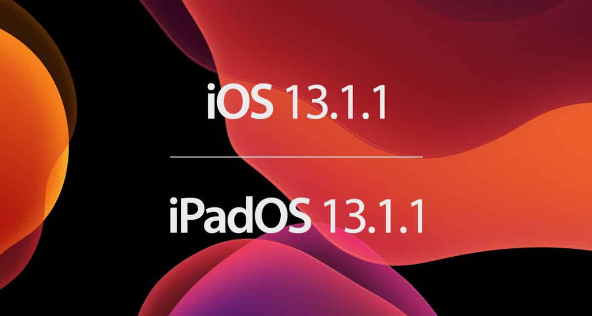 iPadOS 13.1.1