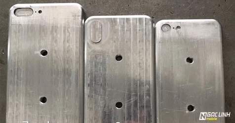 Khuôn đúc iPhone 8 đã xuất hiện có đến 3 kích thước khác nhau 