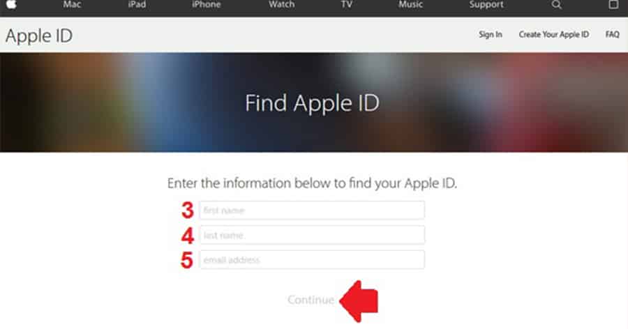 Hướng dẫn tìm lại mật khẩu icloud trong một nốt nhạc