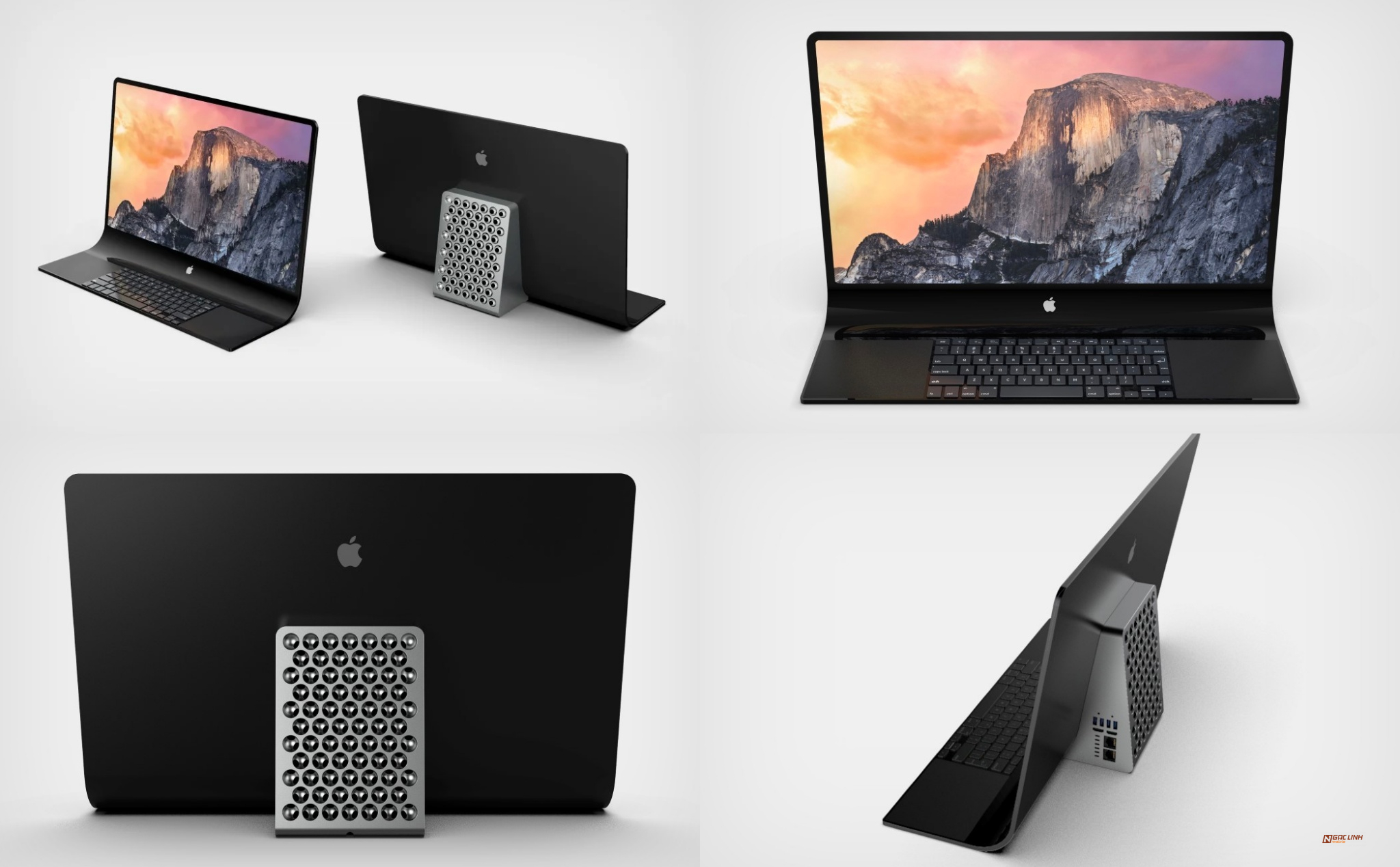 Concept iMac làm hoàn toàn bằng kính cực độc đáo