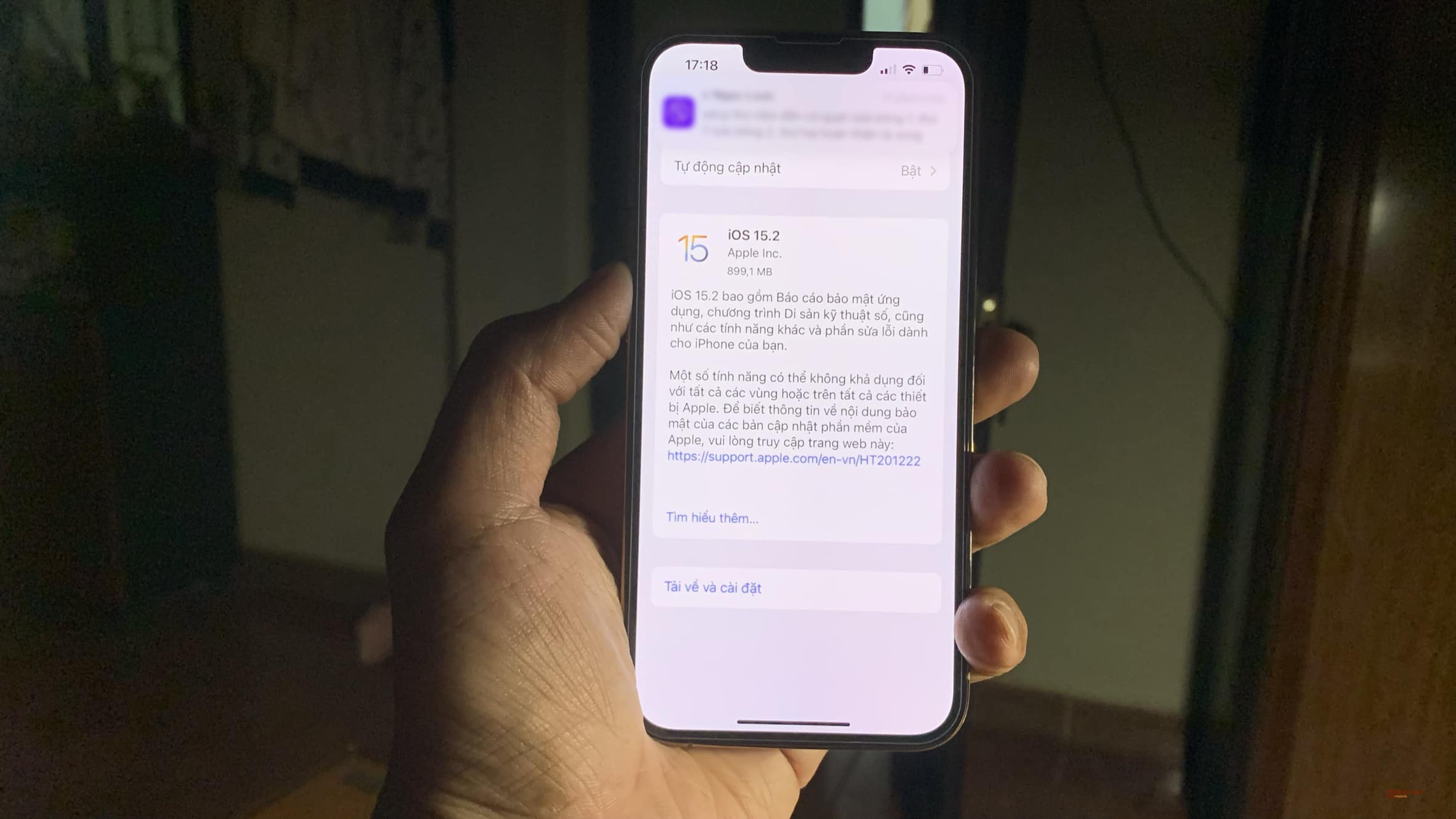 IOS 15.2 chính thức được Apple phát hành