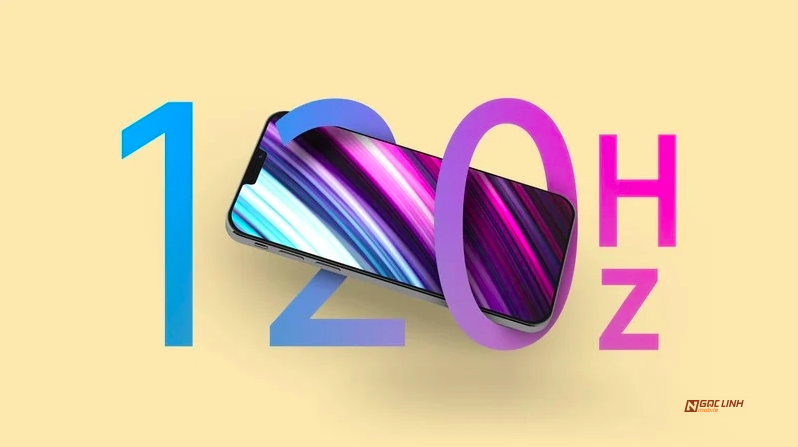 iPhone 14 Max sẽ có màn hình 120Hz?