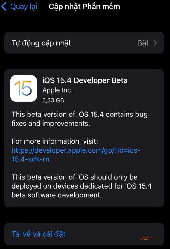iOS 15.4 Beta: mở khoá Face ID khi đeo khẩu trang