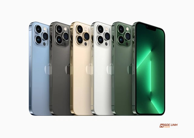 iPhone 13 Green Alpine, màu mới giá không đổi