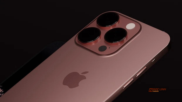 iPhone 14 Pro màu Cherry Gold đẹp mê hồn