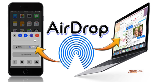 AirDrop tính năng độc quyền của Apple