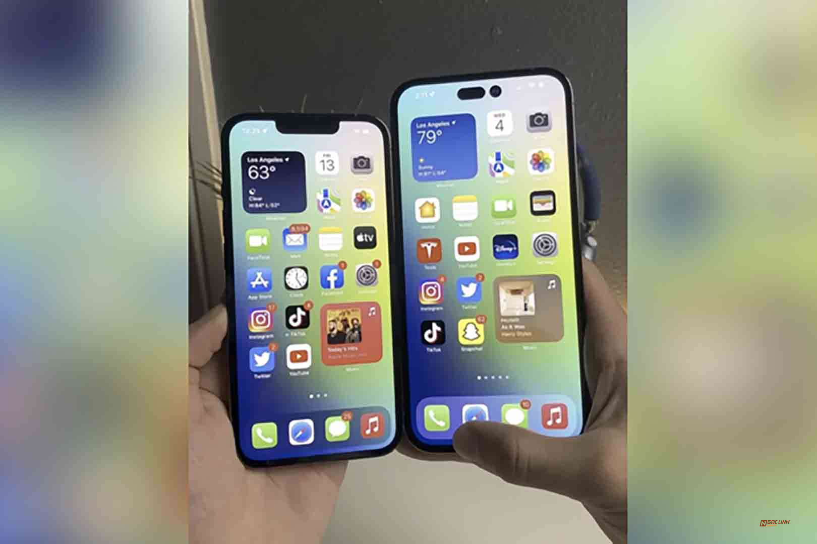 Hình ảnh thực tế iPhoen 14 Pro và pro Max