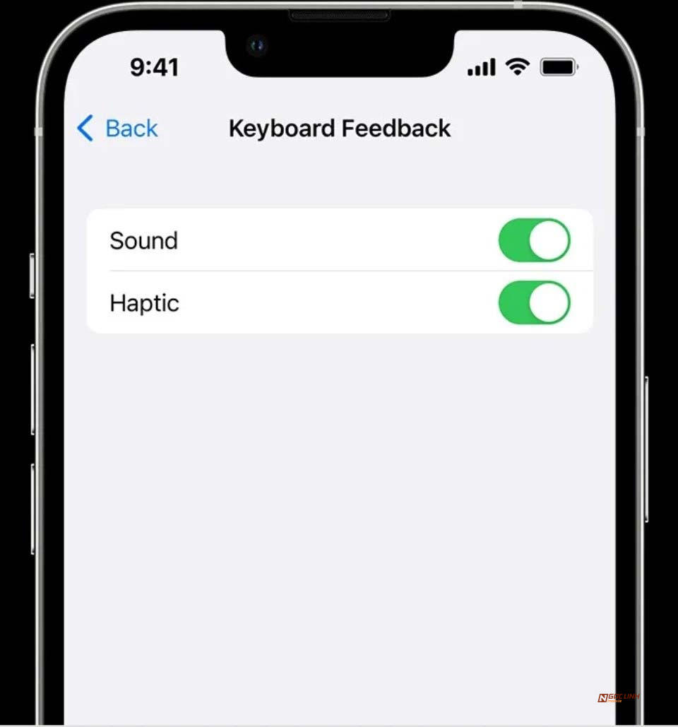 Bàn phím haptics tính năng gây ngốn pin trên IOS 16