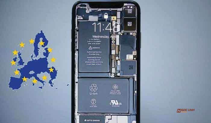 Pin rời phải được trang bị trên iPhone vào năm 2027