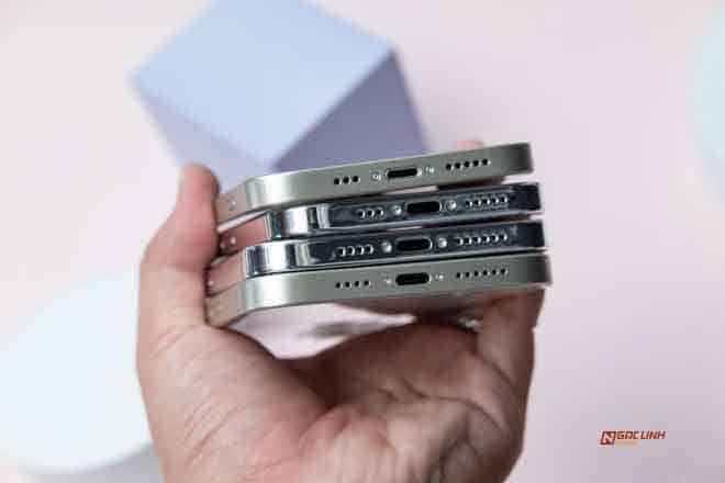 Dummy iPhone 15 xuất hiện thực tế tại Việt Nam