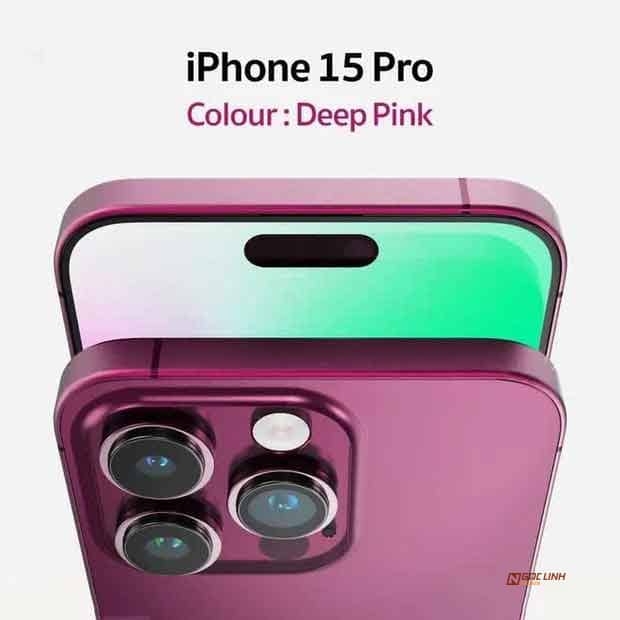 Deep Pink sẽ xuất hiện trên iPhone 15 cao cấp?