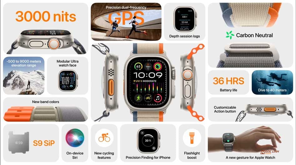Watch Ultra 2 chính thức ra mắt